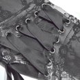 thumbnail image 3 of Cinturón Ancho Retro Para Mujer 2021, Cinturones Anchos Con Estampado De Encaje Para Mujer, Cinturón Con Cordones Transparentes Para Fiestas De Graduación, Ceremonias Methold AP007120-01, 3 of 6