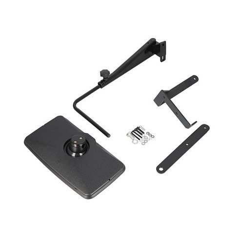 Tractor Mirror Assembly w/Arm and Mounting Bracket, 9" x 16" Mirror