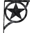 thumbnail image 6 of Ekena Millwork 1 1/2"W x 12"D x 15"H Austin Wrought Iron Bracket, (Single center brace), Antiqued Silver, 6 of 10