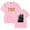 Pink, variant on Jay Wheeler TRAPPii Tour Tshirt Casual Short Sleeve Harajuku Crewneck Unisex Tee