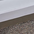 thumbnail image 4 of Elisha Outdoor Modular 3 Piece Acacia Wood Sectional Loveseat and Coffee Table Set with Cushions, Gray, White, 4 of 9