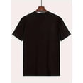 thumbnail image 3 of Men'S Casual Crew Neck T-Shirt, 100% Polyester Knit Fabric, Short Sleeve, Regular Fit, Slight Stretch, with Humorous "Grumpy Old Man" Print, for Summer, Adult & Teen Pullover Top Tee For Adult, Men,, 3 of 5