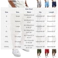 thumbnail image 3 of Brnmxoke Short Cargo pour Homme Grande Taille Taille Élastique Multi-Poches Short Décontracté de Travail Short d'Été de Randonnée Plein Air Rouge,TTTTG, 3 of 6