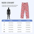 thumbnail image 2 of Salouo Cartoon Strawberry Print Pajama Pants for Men, Lounge Pants Elastic Waistband Casual Men's sleepwear Loungewear Sleep Pajama Pant -X-Large, 2 of 7