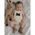 thumbnail image 6 of BemeyourBBs Baby Sleeveless Romper Black Cat/Ghost/Ghost Face Embroidery Jumpsuit, 6 of 8