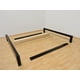 thumbnail image 3 of Base Para Cama King Size Muebles GM Tradicional Desarmable Madera de Pino Con Laca Color Negro, 3 of 4