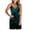 Green Womens Summer Dress, variant on USSUMA Summer Dresses for Women 2022 Tropical Bohemian Cami Short Tie Knot Slim Mini Womens Dresses Sleeveless Sundresses for Women V Neck Wedding Guest Dresses for Women