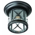 thumbnail image 1 of Bel Air Lighting CB-5128-ROB Coastal Flushmount Fixture, Rubbed Oil Bronze - 11 in., 1 of 1