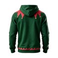 thumbnail image 5 of JAJAHO Kids Boys Christmas Hoodie 3D Printed Funny Santa Hoodie Xmas Holiday Party Tops For 1-16 Years, 5 of 5