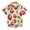 Cute Strawberry Fruits, variant on Dailycode Small Short Sleeve Button Down Shirts Bee and Sunflowers Casual Shirt 3-10 Years