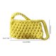 thumbnail image 3 of Bolso de viaje para mujer, Bolso de diseño tejido con cuerda de algodón, Bolso de ganchillo hecho a mano informal, 3 of 5
