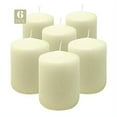 thumbnail image 5 of Hyoola 3 x 4 Ivory Unscented European Made Pillar Candles, Dripless Paraffin Wax with Smokeless Cotton Wicks, 6-Pack, 5 of 5