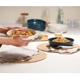 thumbnail image 5 of Kook 4-Pc Ceramic Pasta Bowl Set 40 Oz Stoneware Serving Bowls for Kitchen, White, 5 of 5