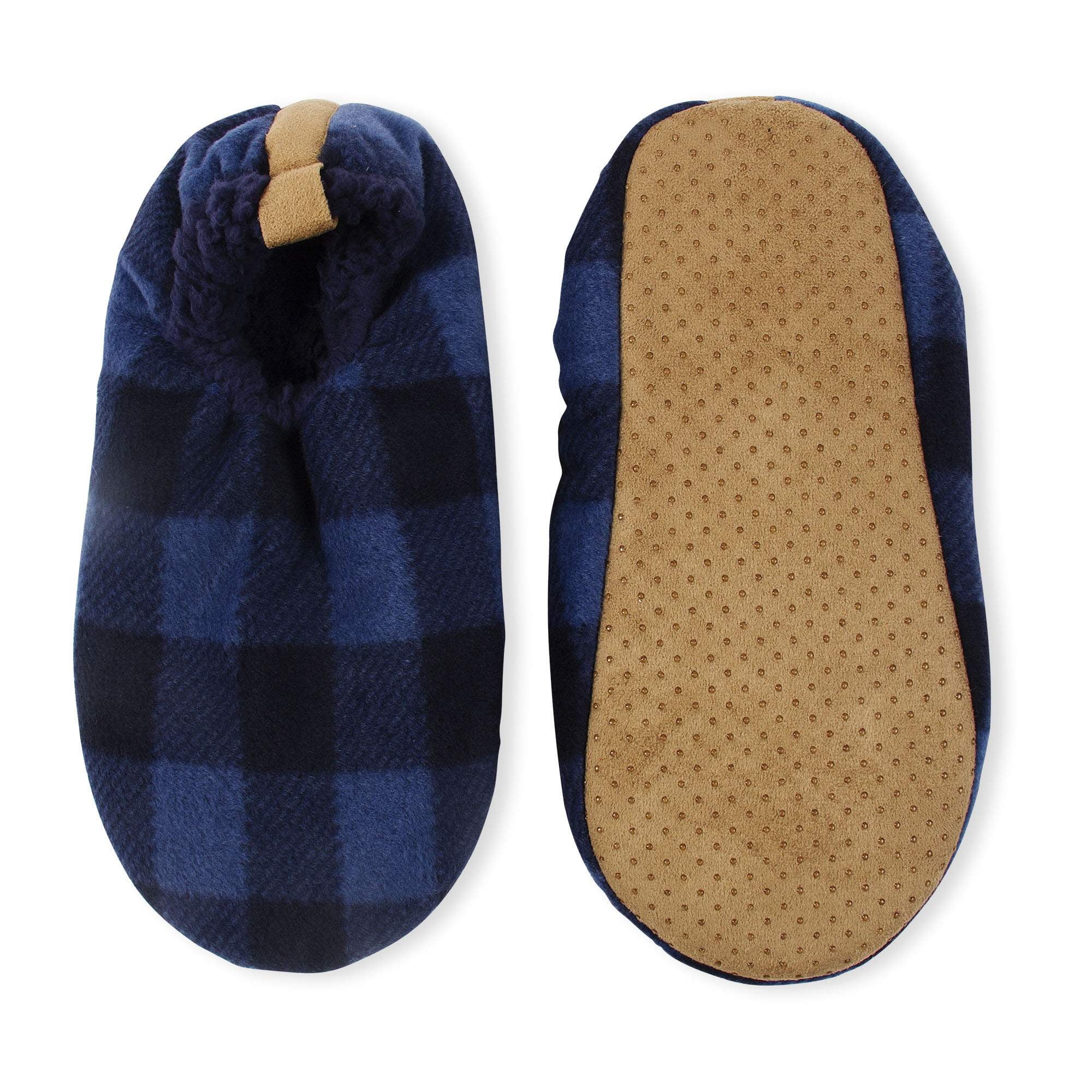 fuzzy slippers for guys