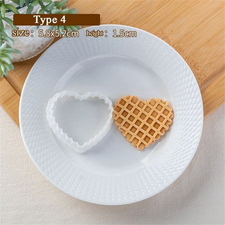

Chocolate Love Pattern Baking Tool DIY Cookie Embosser 3D Embossing Mold Fondant Biscuit Mold English Letters High Quality