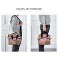 thumbnail image 5 of FORMRS Reusable Lunch Bag for Work School Leakproof Insulated Cooler with Adjustable Shoulder Strap, Pink Christmas House, 5 of 6