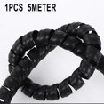 thumbnail image 2 of 1PCS Black Hydraulic Hose Guard/Cable Protection/Spiral Wound 5m D-8/10/12mm, 2 of 5
