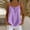 Purple, variant on Jerdar Women Cotton Linen Crew Neck Crop Vest Tank Tops Summer Sleeveless Button Down Spaghetti Strap Cami Shirts L