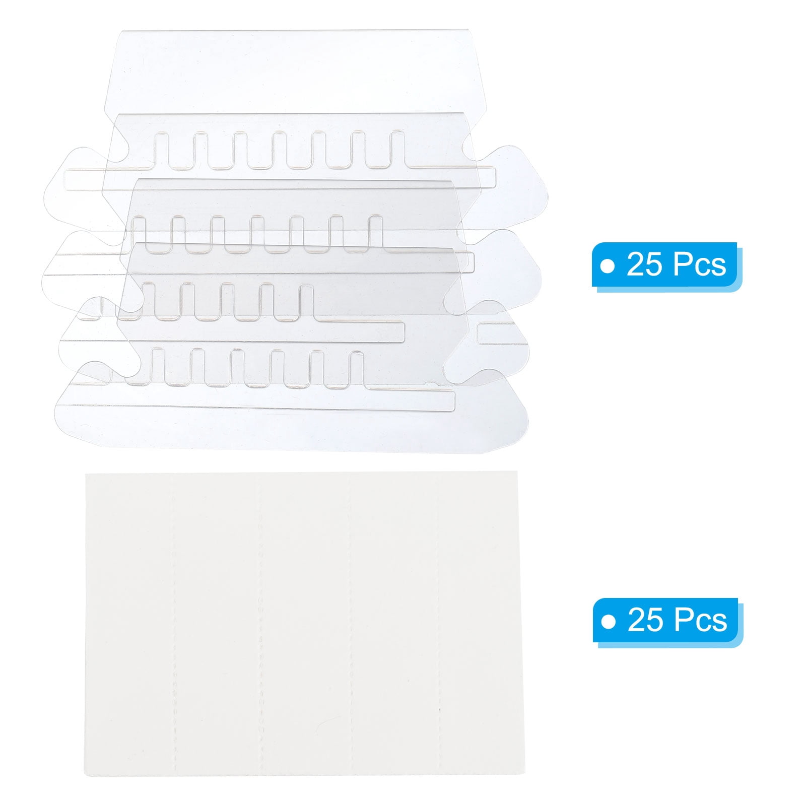 Hanging Folder Tabs 200 Pcs Hanging File Folder Tabs With Insert Labels ...