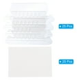 thumbnail image 3 of Unique Bargains 3 Inch File Folder Labels, 25pcs File Folder Tabs with Inserts Labels Plastic Clear for Hanging Folders, 3 of 5