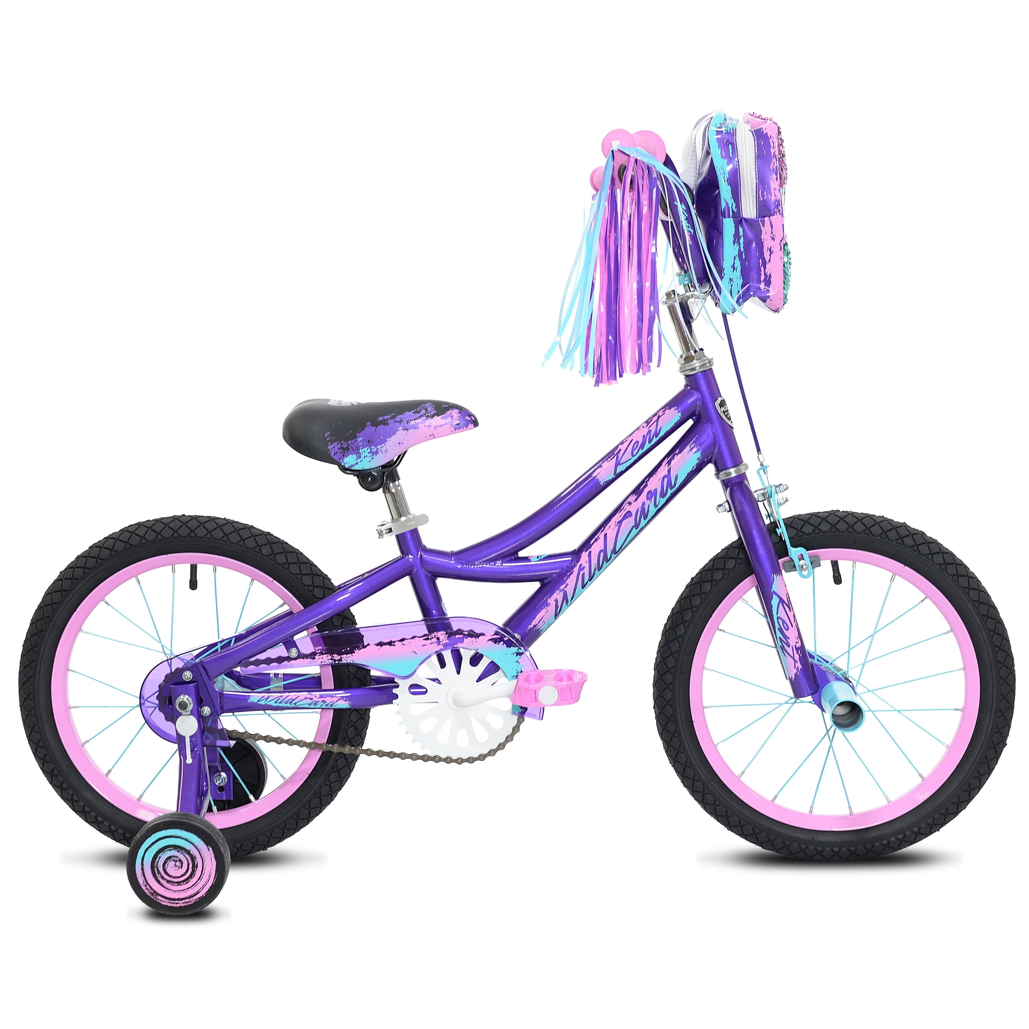 16" Kent Wildcard, Girls Bicycle, Blue/Purple