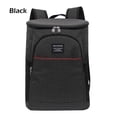 thumbnail image 1 of 20L Portable Picnic Drink Storage Keeping Fresh Thermal Food Bag Insulation Backpack Refrigerator Box Cooler Bag BLACK 20L, 1 of 8