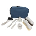 thumbnail image 1 of Juego de 8 cepillos de limpieza portátiles Zulema con bolsa de almacenamiento para adultos Gris, 1 of 8
