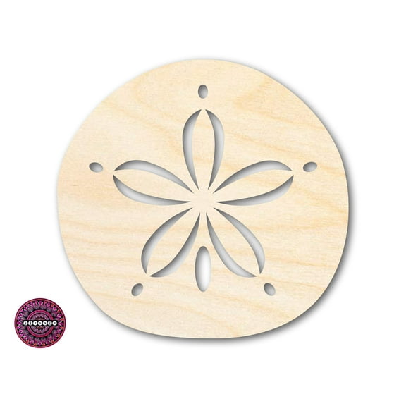 Unfinished Wood Sand Dollar Shape 24" / 3/4"