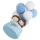 thumbnail image 5 of Regalos de artes y manualidades de resina, adornos para el hogar, pantalla para salpicadero de coche, accesorios interiores, Base azul para amantes, 5 of 5