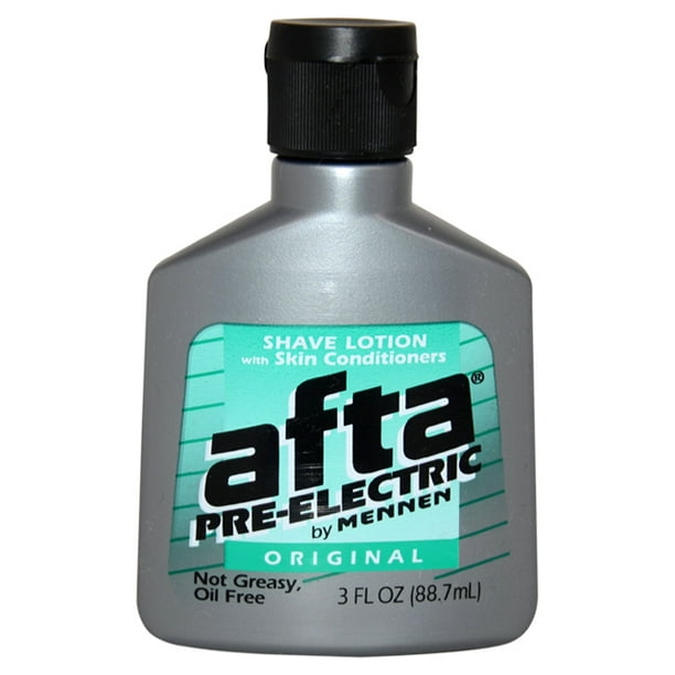 Afta PreElectric Shave Lotion With Skin Conditioners Not Greasy Oil