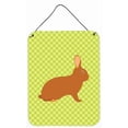 thumbnail image 1 of Carolines Treasures BB7795DS1216 Rex Rabbit Green Wall or Door Hanging Prints, 1 of 1