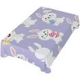 thumbnail image 7 of 54"x54" Easter Bunny Egg Rectangle Tablecloth Spill-Proof Polyester Table Cloth Table Cover for Kitchen Dining Picnic Holiday Party Decoration, 7 of 7