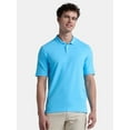 thumbnail image 7 of George Men’s & Big Men’s 2-Pack Pique Polo Shirt, Sizes XS-3XL, 7 of 7