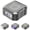 1PC, variant on EDC Pocket Light, Quick-Release Keychain Flashlight with Magnetic Base, Rechargeable Mini Torch for Night Walks Camping, Gray, 1 or 2 Pack