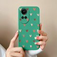 thumbnail image 1 of Cases For Oppo Reno 10 Pro 5G Heart Butterfly Full Protection Soft Liquid Silicone Black Phone Cover For Oppo Reno10Pro Funda TYG5 OPPO Reno 10, 1 of 6