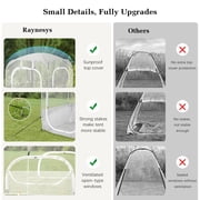 Raynesys Pop Up Bubble Sports Tent, Instant Outdoor Clear Tent for 1-2 Person, Portable All-Weather Weatherproof Shelter for Watching Sports Events, Camping, Fishing