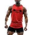 thumbnail image 5 of 2024 Summer MEN'S Basketball Sleeveless Breathable Vest 2D Printed Adult MEN'S Fitness Running Short Sleeve Vest Tops Quick Dry, 5 of 6