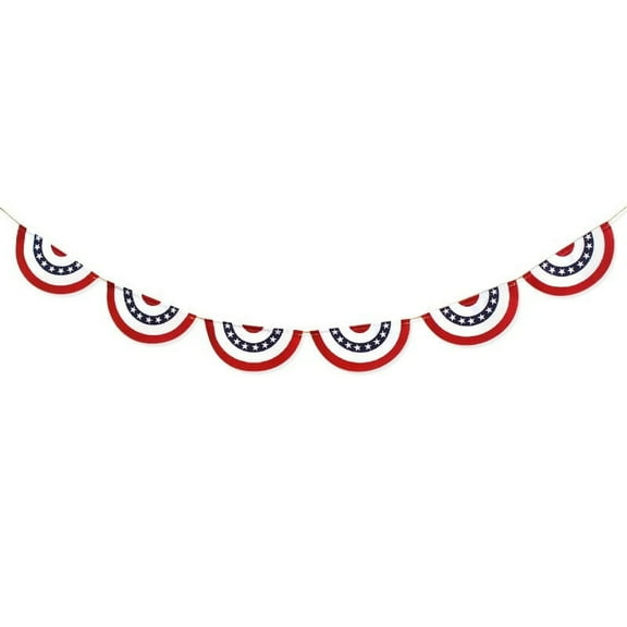 LYCAQL American Flag 1.5x3 Ft USA Bunting Patriotic Decoration 4th of July decor Flag Printed with Canvas Header and Brass Grommets
