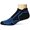 003 Blue Aster/Black, variant on thorlos unisex-adult Unisex Prolite Ultra-light Cushion No Show Tab - Rocket Grip 003 Blue Aster/Black