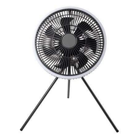 

11inch USB Camping Fan with LED Lantern Remote Control Timer 10000mAh Battery Powered Ceiling Fan Desk Fan Hanger Fan