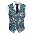 thumbnail image 4 of Uorisanigo Christmas Lights Print Men's Vest Sleeveless Mens Vests Casual Dress V Neck Regular Fit Waistcoat Casual Vest Size M Fashion for Men, 4 of 7
