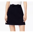 thumbnail image 2 of maison Jules Womens Bowtie Mini Skirt, Black, X-Large, 2 of 2