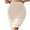 B_Beige, variant on Women's Half Slip with Lace Trim Solid Seamless Smoothing Underskirt Mid-Length Under Dresses Above Knee Skirt Black L