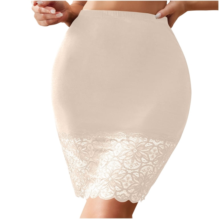 ylioge Pajama Skirts for Women Lightweight High Waisted Lace