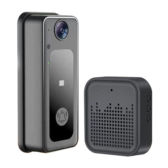 Timbre Inteligente Tuya WIFI Cámara Alarma de Seguridad Visión HD Video Intercomunicador Timbre Inalámbrico A Prueba de Agua Monitor