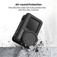 thumbnail image 3 of Osmo Action 4 3 Camera Silicone Case, Full Coverage Protection, Accurate Cutouts, Battery Compartment Access, With Neck Strap, Portable And Convenient, 3 of 8