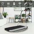 thumbnail image 3 of Gymax Tapis Roulant Électrique 2,25 Hp pour sous le Bureau avec Appli Argent, 3 of 10