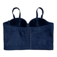 thumbnail image 4 of BUIGTTKLOP Corset Tops for Women Sleeveless Going out Crop Tops Backless Club Party Vest, 4 of 6