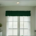 thumbnail image 2 of Solid Poplin Window Valance Hunter Green 58" Wide, 2 of 5