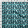 thumbnail image 3 of oneOone Cotton Silk Fabric Arrow Ikat Print Sewing Fabric BTY 42 Inch Wide, 3 of 4